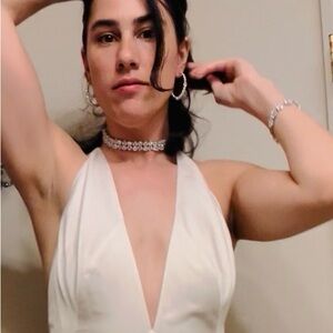 Sparkly Choker Necklace CZ